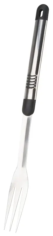 Premium Barbecue Fork With Stainless Steel Blade And Aluminum Handle, 1.9 Mm Gauge