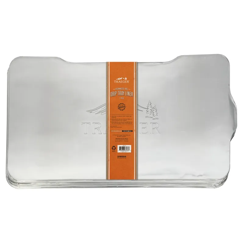 Aluminum Drip Tray Liner 28.75 In. L X 15.5 In. W For Traeger Ironwood 885