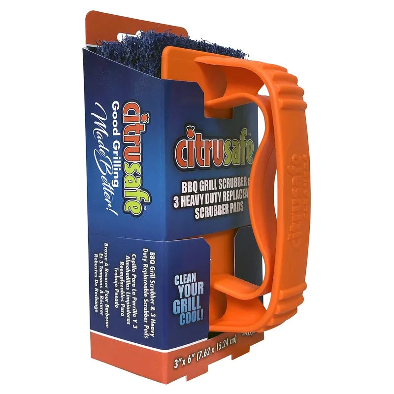 Citrusafe Grill Scrubber 6 In. H X 3 In. L 3 Pc