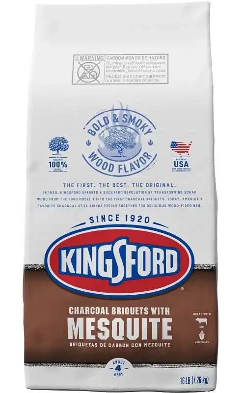 Charcoal With Mesquite, 100% Natural, 16 Lb.