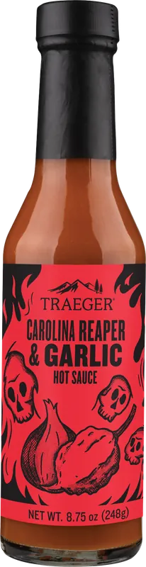 Carolina Reaper & Garlic Hot Sauce 8.75 Oz