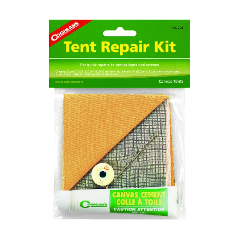 Gray Tent Repair Kit 6.625 In. H X 8 In. W X 8 In. L 1 Pk