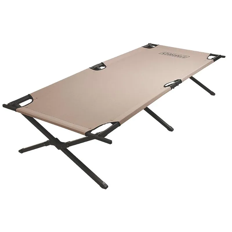 Tan Sleeping Cot 17 In. H X 35 In. W X 75 In. L 1 Pk