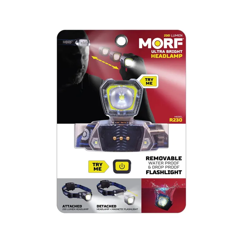 3 In 1 Removable Headlamp