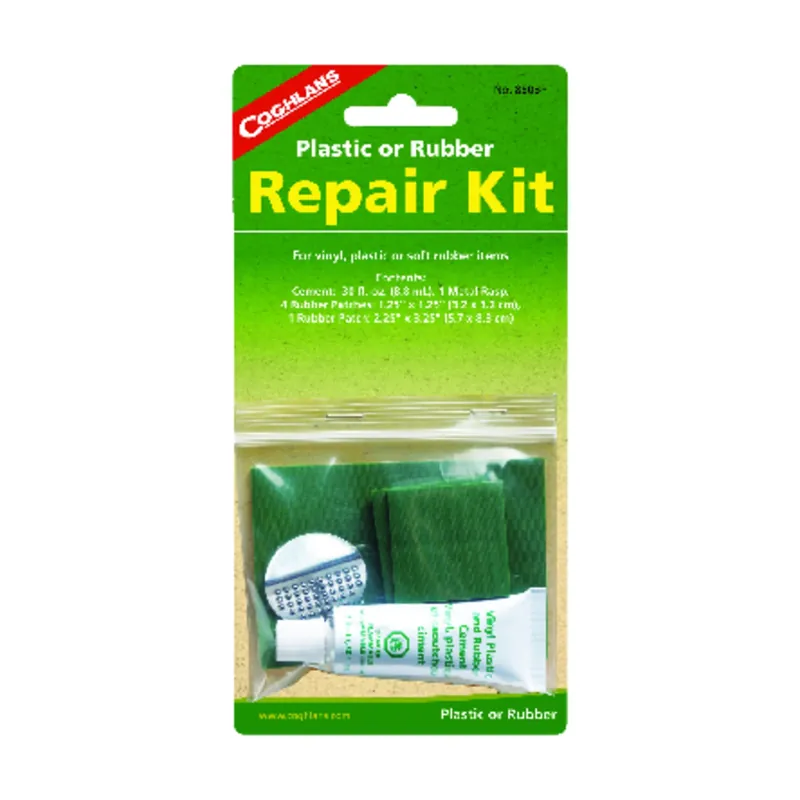 Green Plastic Or Rubber Repair Kit 7.500 In. H X 3.750 In. W X 1.250 In. L 1 Pk