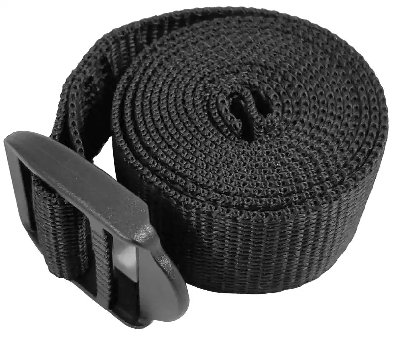 1 In. W X 4 Ft. L Black Utility Strap 1 Lb 1 Pk