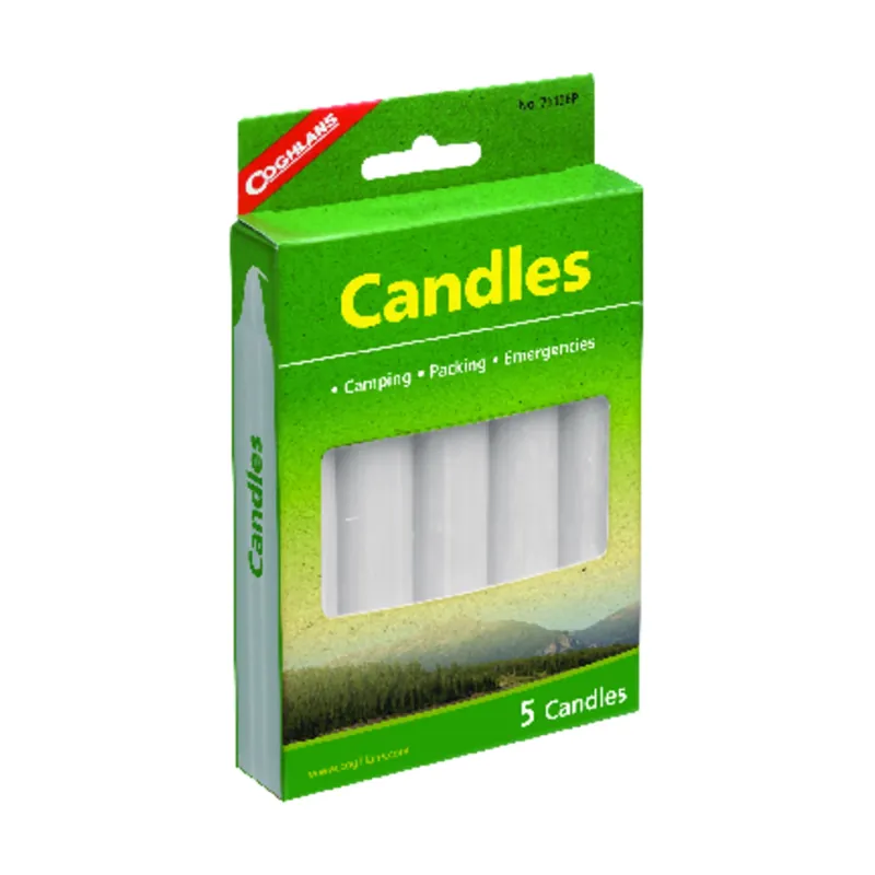 Candles 6.000 In. H X 3/4 In. W X 5 In. L 5 Pk