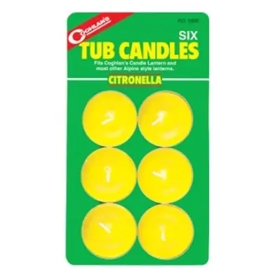 Coghlans Cg9806 Citronella Tub Candles