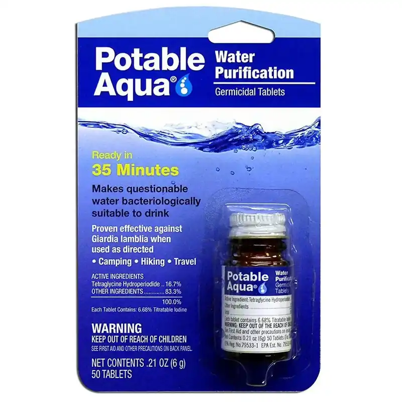 371240 Tablets - Water Purification