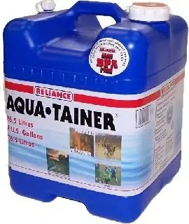 Aqua-tainer Water Container 4 Gallon Model 9405-03 For Outdoor And Emergency Use