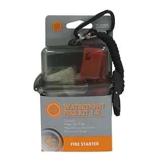 Watertight Fire Starter Kit For Outdoor Survival And Emergency Preparedness