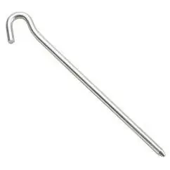 7-inch Aluminum Tent Stakes - Lightweight And Durable Camping Accessories