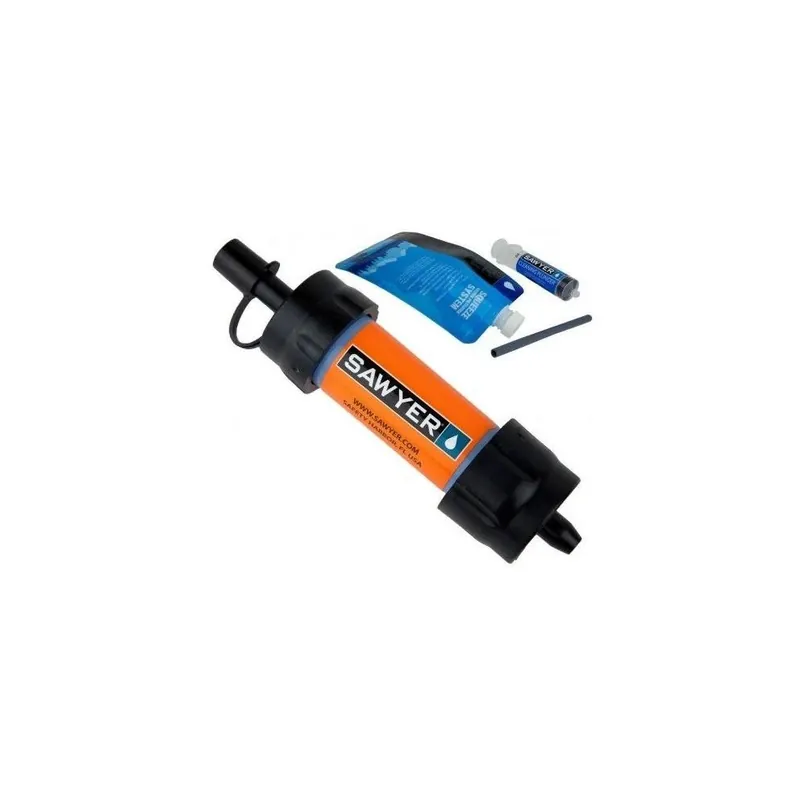 Sawyer Mini Water Filtration System - Compact, Lightweight, Orange