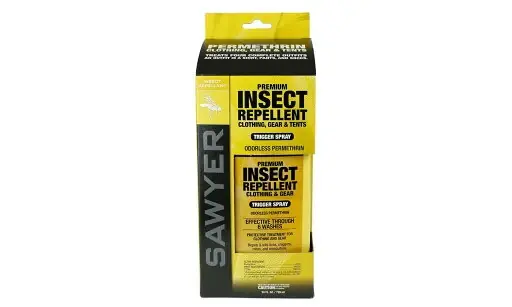 Premium Permethrin Insect Repellent 12 Oz. Trigger Spray For Clothing And Gear