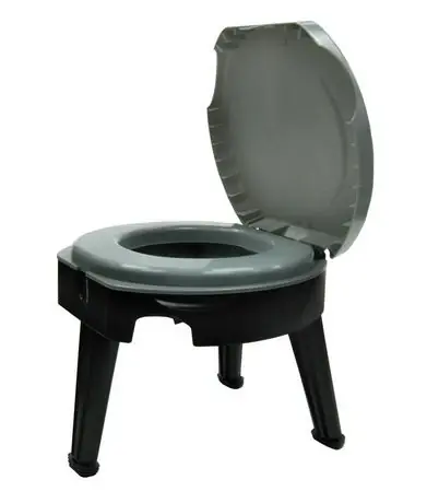 Fold-to-go Collapsible Portable Toilet - Ideal For Camping And Outdoor Use
