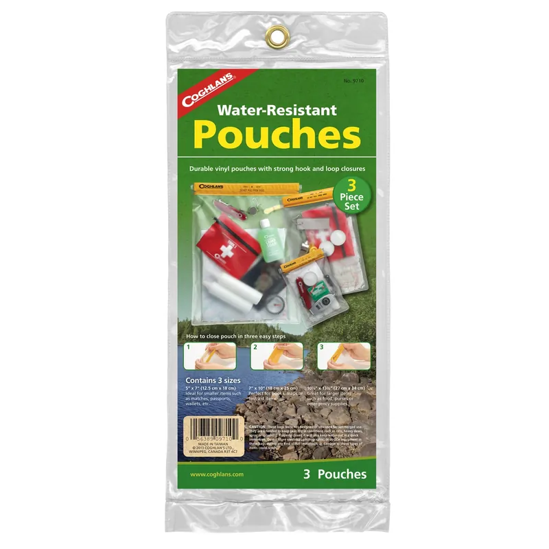 9710 Watertight Strong Vinyl Material Waterproof Pouch Set