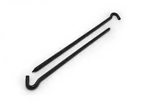 Coghlan’s 1865 Heavy‑duty Steel Tent Stake – Black Ultra‑durable Ground Anchor