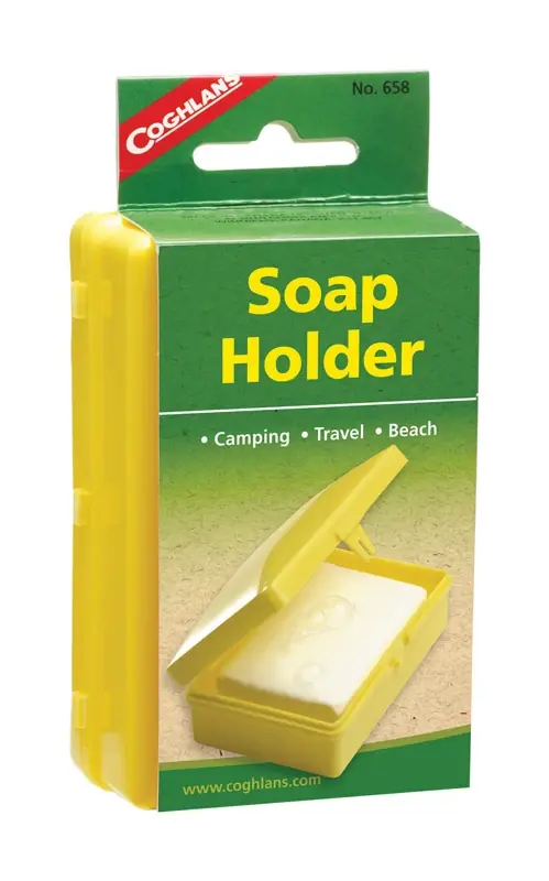 Yellow Soap Holder 4 In. H X 2-7/8 In. W X 1-3/4 In. L 1 Pk