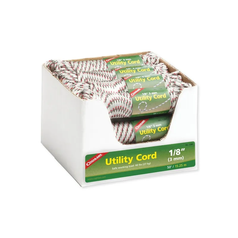 Coghlan‘s 1360 50 Ft. Multicolored 3mm Polypropylene Utility Cord