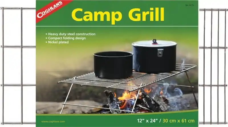 Heavy Duty Camp Grill, 12 X 24 In.