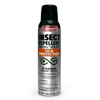 High & Dry Tick & Insect Spray Repellent, 4-oz.