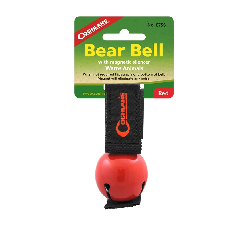 Magnetic Bear Bell - Red, 5.27" Width, 2.86" Length, 0.1 Lb