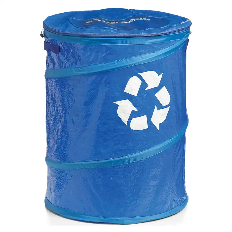 Pop-up Blue Recycle Bin 24 In. 31 H X 19 In. 31 W X 1.000 In. 31 L 1 Pk Coghlan‘s Pop-up B