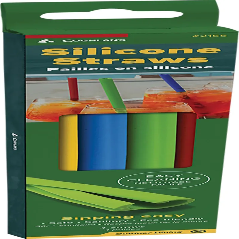 Coghlan‘s 4-pack Silicone Straws