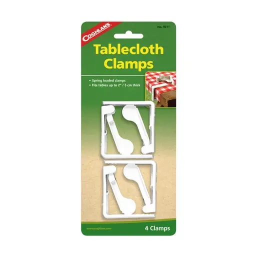 9211 Tablecloth Clamps-abs Plastic 4pk