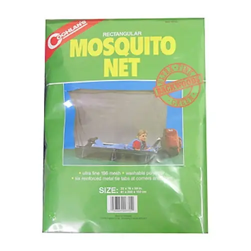 Backwoods Single Mosquito Net, Olive Green, 32" X 78" X 59"