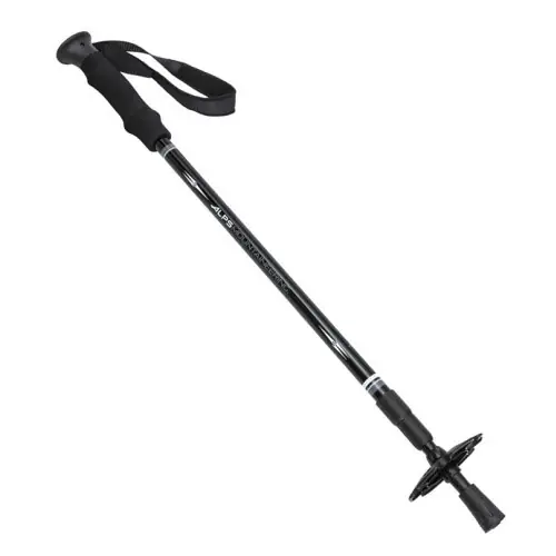 Explorer Trekking Pole 7896001 With Wrist Strap - Black, One Size