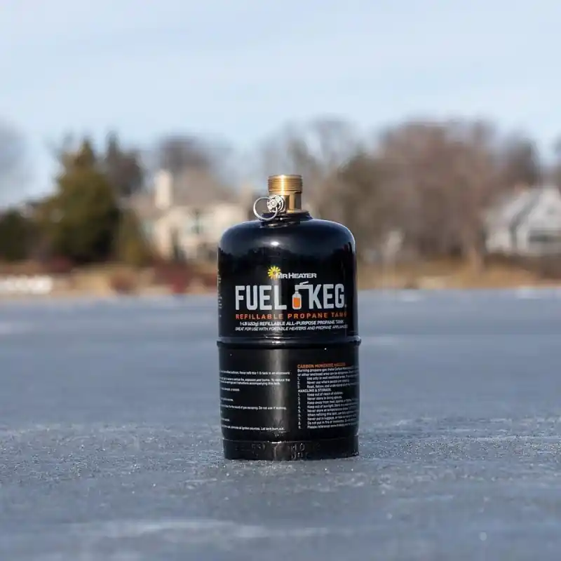 Fuel Keg Refillable Propane Tank, 16 Oz.