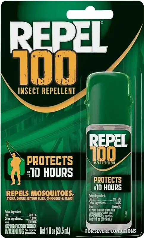 100% Deet Insect Repellent, 1-oz. Pump Spray