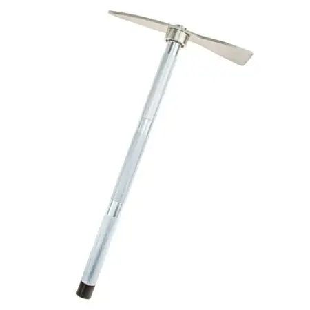 Compact Magnetic Prospector‘s Pick Shovel With Carrying Case