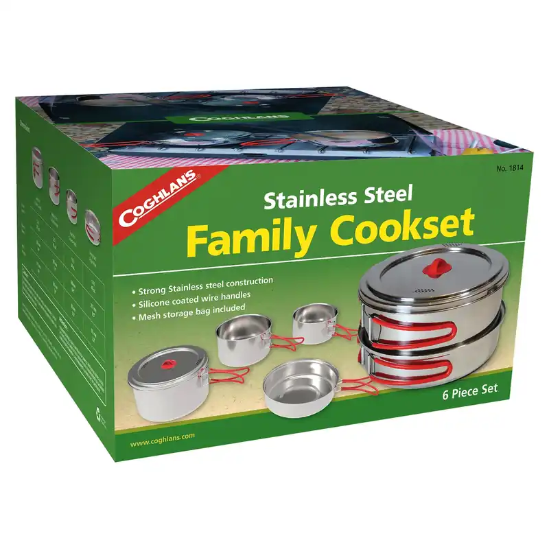 Stainless Steel Cookware Set 6 Pieces Model 1814