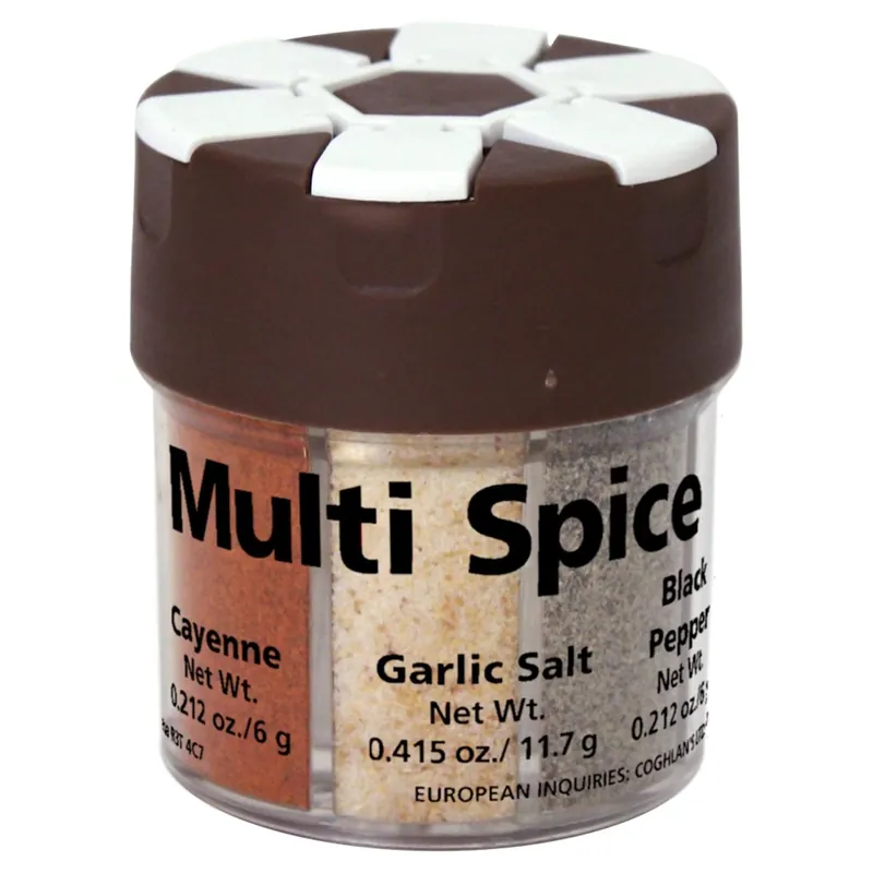 Coghlan‘s Multi-spice Assortment Shaker With Six Popular Spices - 5.2 Oz
