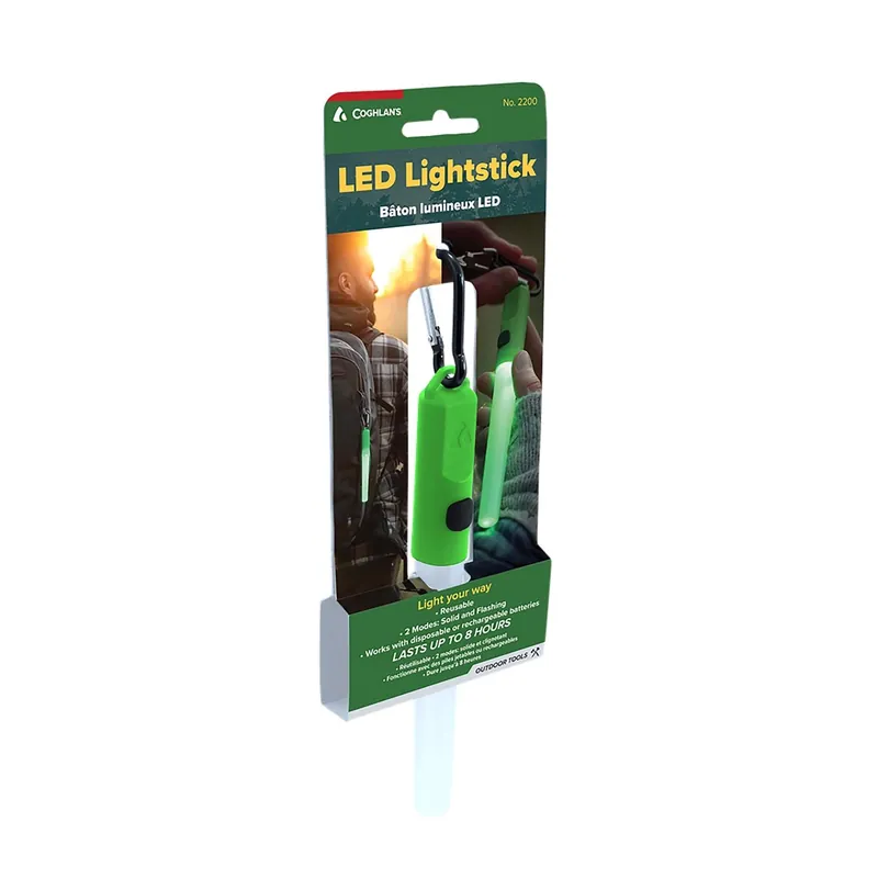 Green Lightsticks 11.14 In. H X 3.54 In. W X 1.3 In. L - 1 Each