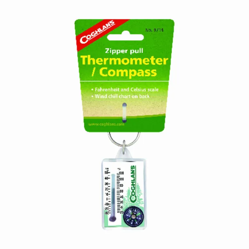 Analog Compass With Thermometer And Windchill Chart - Model 9714