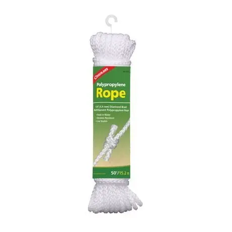 Coghlan‘s 0020 50‘ Polypropylene Rope Camping Accessory