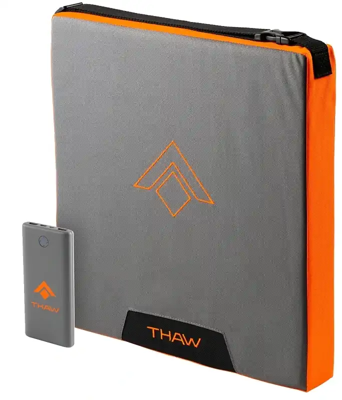 Rechargeable Heated Seat Pad With 10k Mah Power Bank And Usb Charging