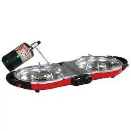 Perfectflow Instastart Fold N Go 2-burner Propane Camp Stove 10,000 Btu