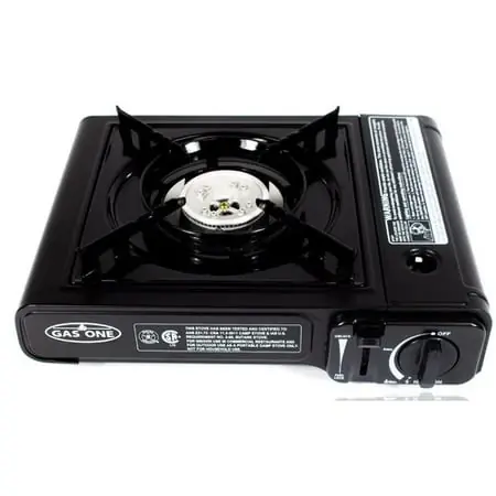 Gas One 7,650 Btu 1-burner Portable Butane Camp Stove