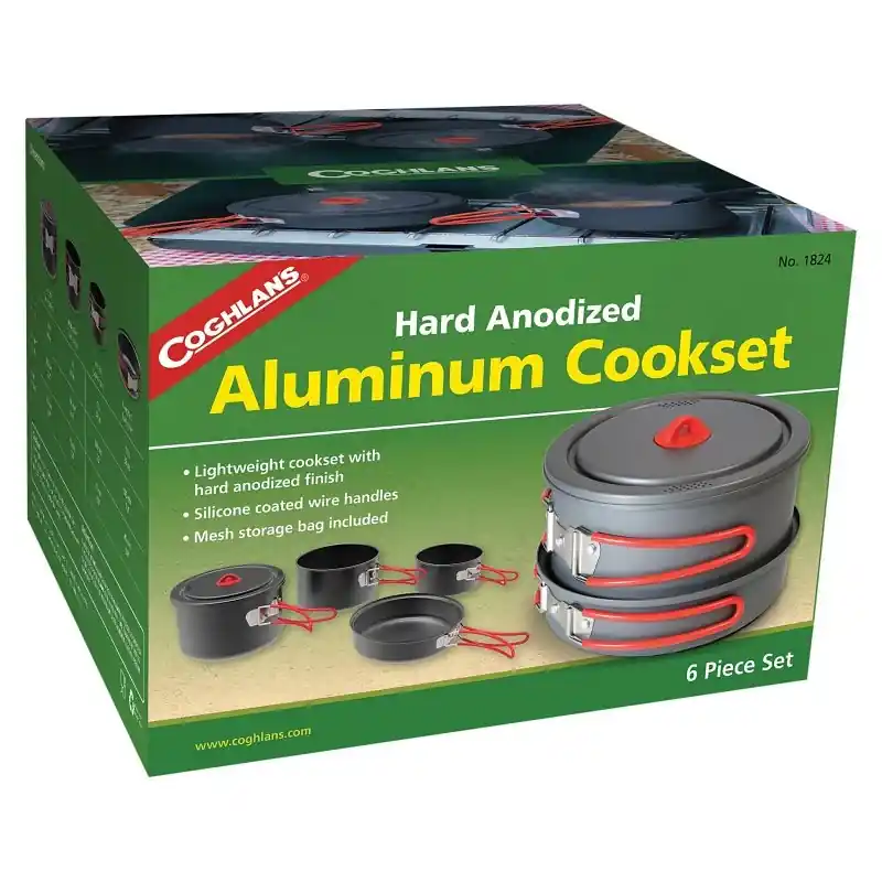 Coghlan‘s Black Fry Pot Set 5.500 In. H X 8.125 In. W X 8.125 In. L 1 Pk