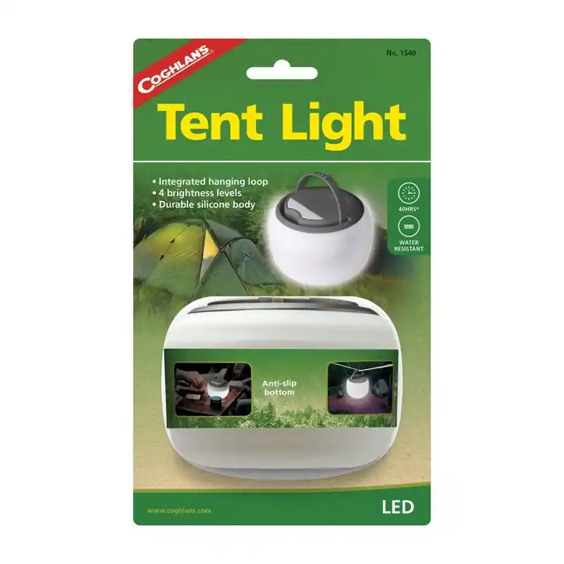 White Tent Light 3 In. H X 4 In. W X 4 In. L 1 Pk