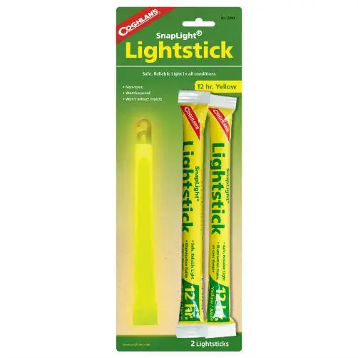 Summit Distribution Cog-9840 Coghlans Lightsticks Yellow - Pack Of 2