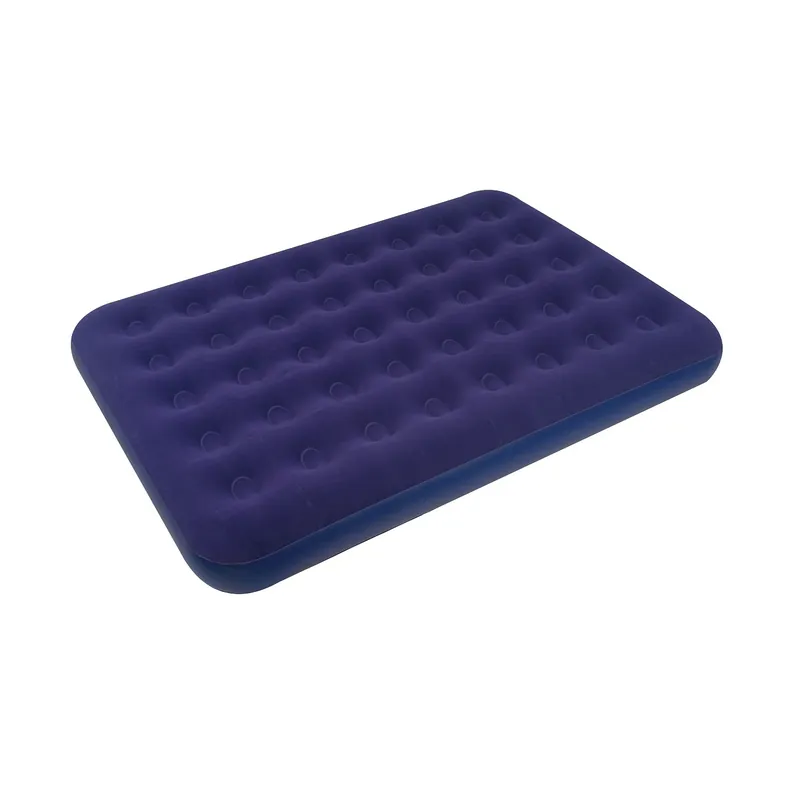 Deluxe Full Size Air Bed 75 In. X 54 In. X 9 In. Blue