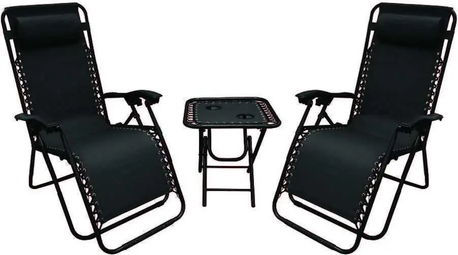 Oxford Lounge Set With 2 Chairs And Table For Outdoor Relaxation