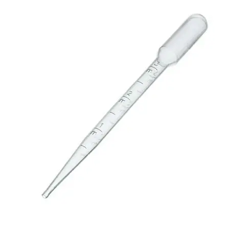 Asr Outdoor Plastic Dropper Pipette 5.5 Inch Length 3ml Capacity For Gold Panning