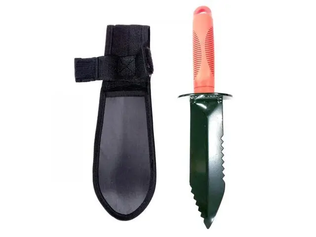 Se 12 In. Serrated Edge Digger And Sod Cutter Tool For Gardening And Landscaping