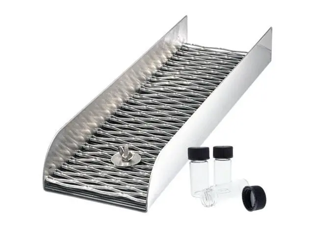 12 Inch Mini Clean Up Gold Panning Sluice Box With Rubber Matting